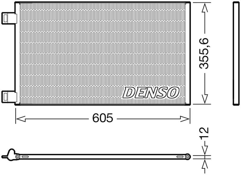 Denso Aircon Condenser DCN23041
