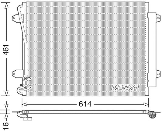 Denso Aircon Condenser DCN32011