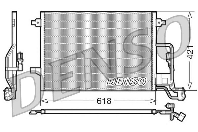 Denso Aircon Condenser DCN32018
