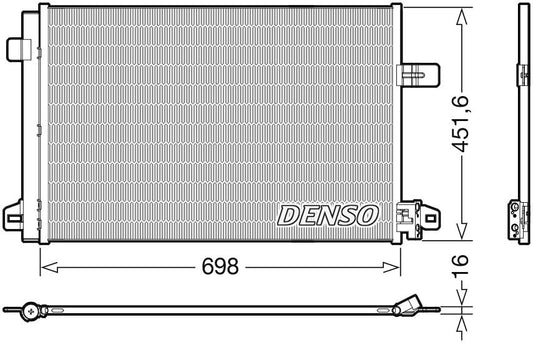 Denso Aircon Condenser DCN32028
