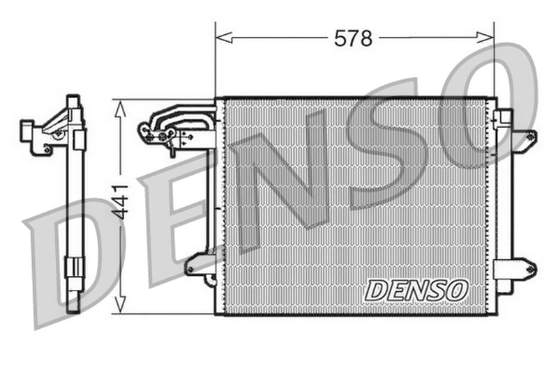 Denso Aircon Condenser DCN32030