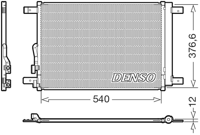 Denso Aircon Condenser DCN32033
