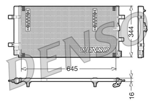 Denso Aircon Condenser DCN32060