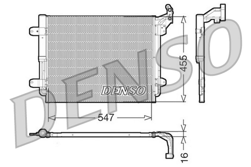 Denso Aircon Condenser DCN32062