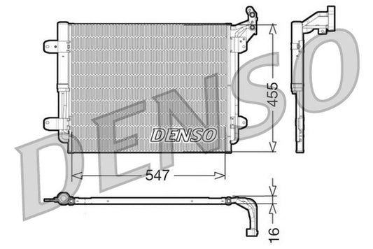Denso Aircon Condenser DCN32062