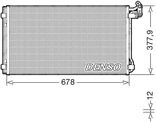 Denso Aircon Condenser DCN32068