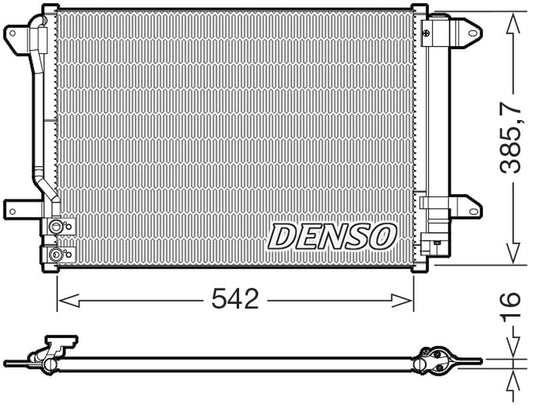 Denso Aircon Condenser DCN32072