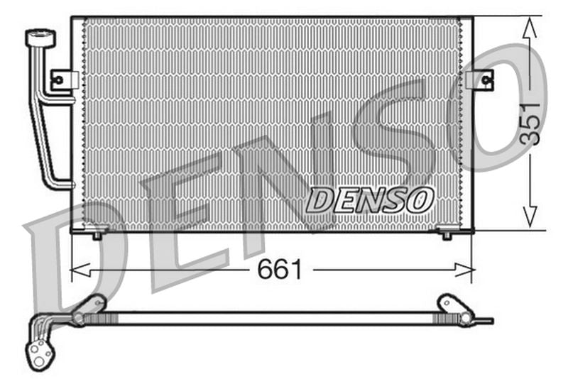 Denso Aircon Condenser DCN33008