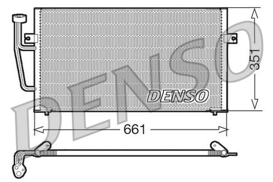Denso Aircon Condenser DCN33008