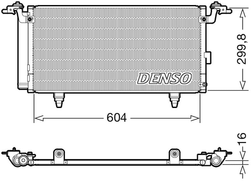 Denso Aircon Condenser DCN36005