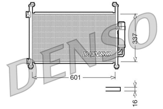 Denso Aircon Condenser DCN40007