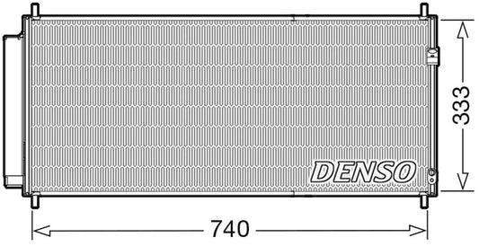Denso Aircon Condenser DCN40030