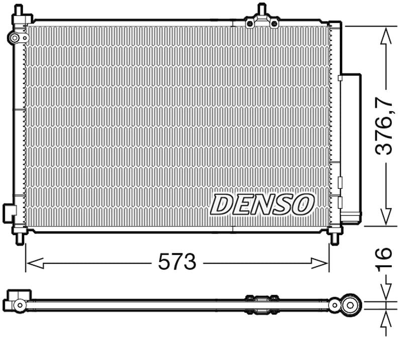 Denso Aircon Condenser DCN40031