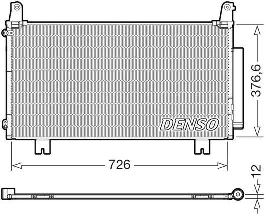 Denso Aircon Condenser DCN40034