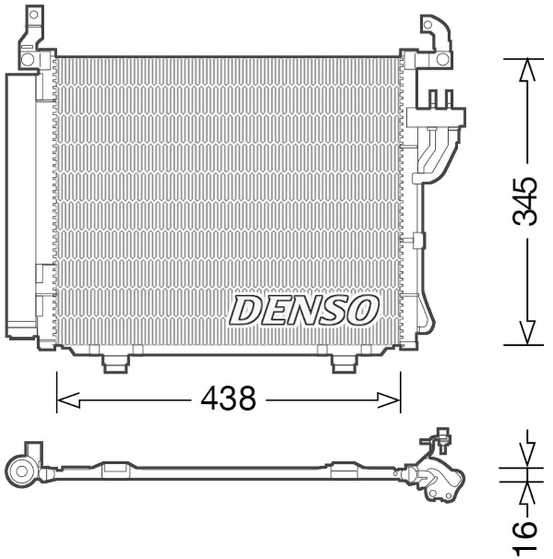 Denso Aircon Condenser DCN41003