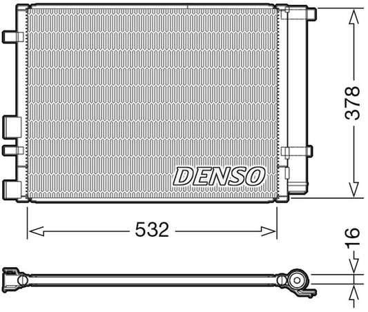 Denso Aircon Condenser DCN41006