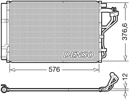 Denso Aircon Condenser DCN41010