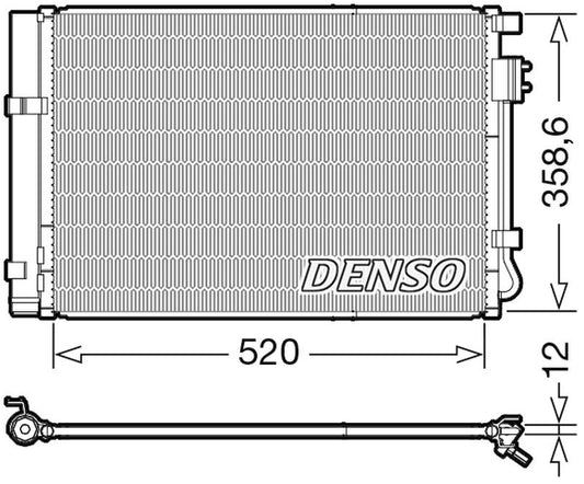 Denso Aircon Condenser DCN41011