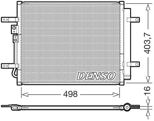 Denso Aircon Condenser DCN41025