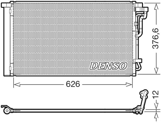 Denso Aircon Condenser DCN41026