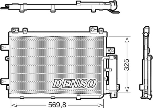 Denso Aircon Condenser DCN41030