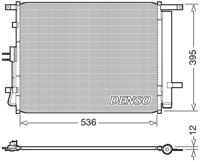Denso Aircon Condenser DCN43002