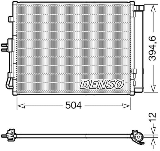 Denso Aircon Condenser DCN43005