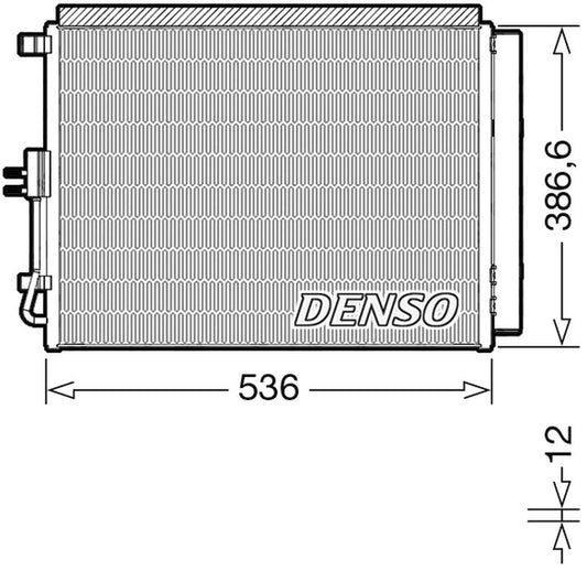 Denso Aircon Condenser DCN43009