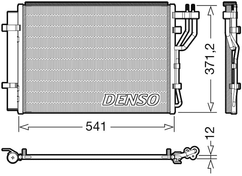 Denso Aircon Condenser DCN43010