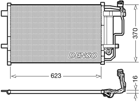 Denso Aircon Condenser DCN44007