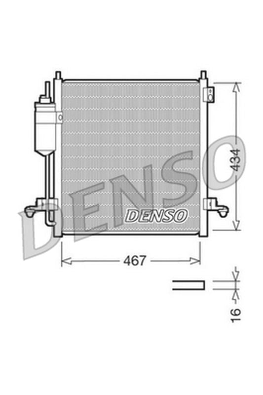 Denso Aircon Condenser DCN45001