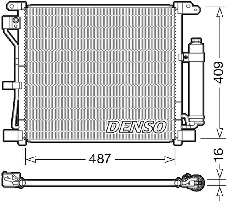 Denso Aircon Condenser DCN46019