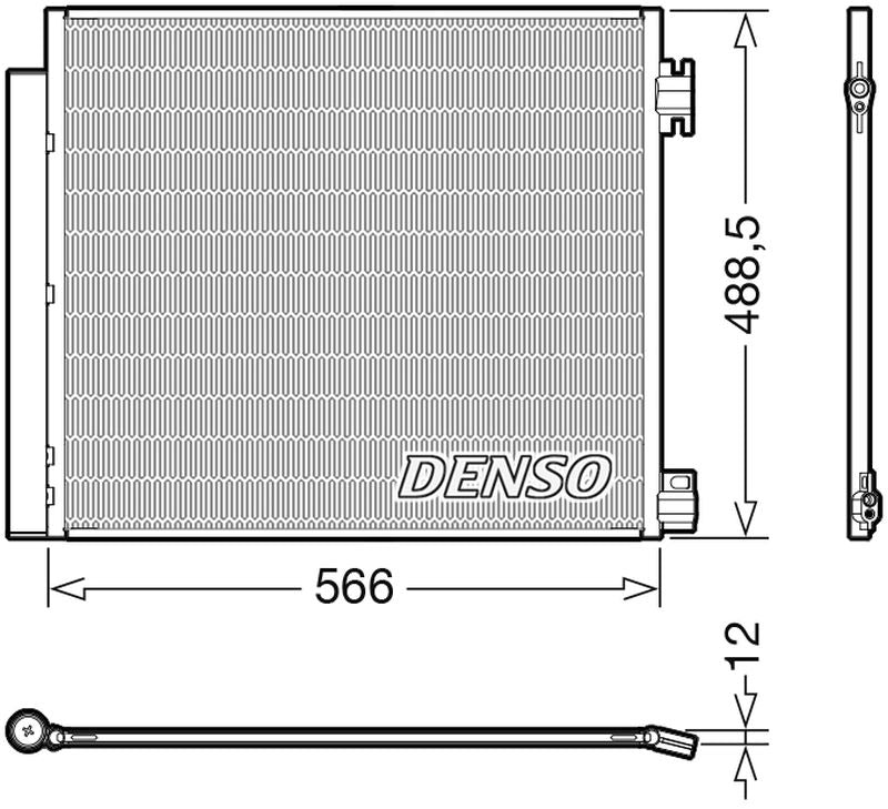 Denso Aircon Condenser DCN46026