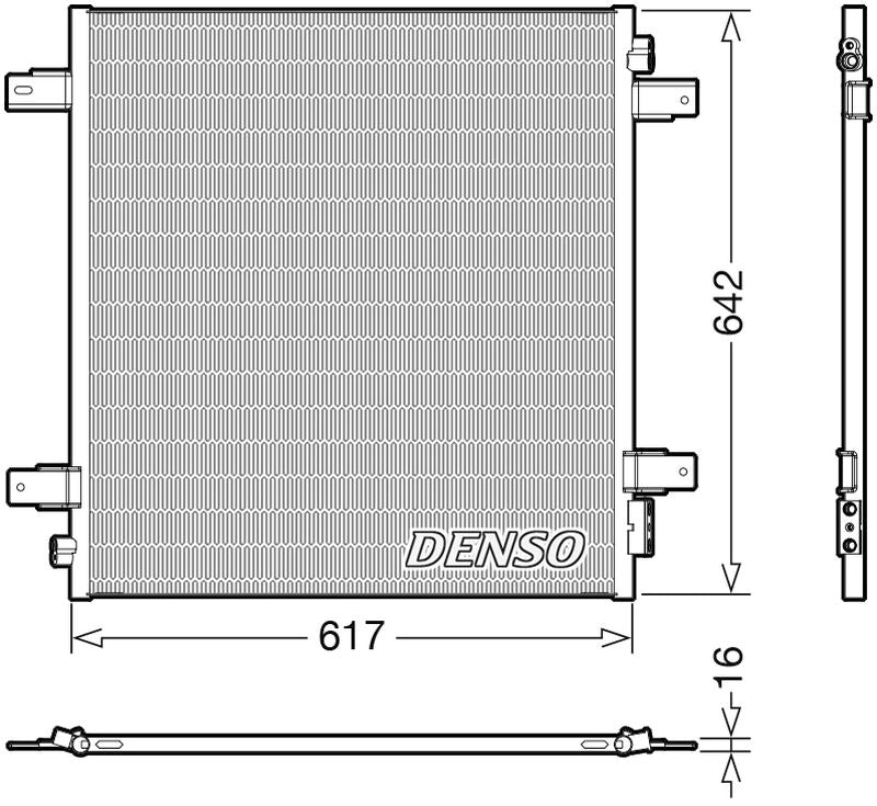 Denso Aircon Condenser DCN46027