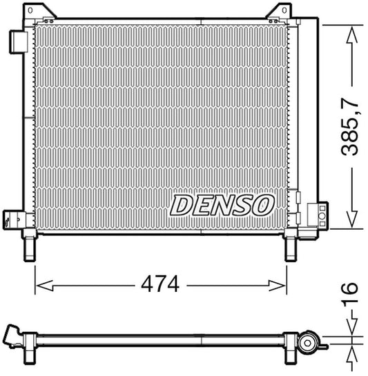 Denso Aircon Condenser DCN46030
