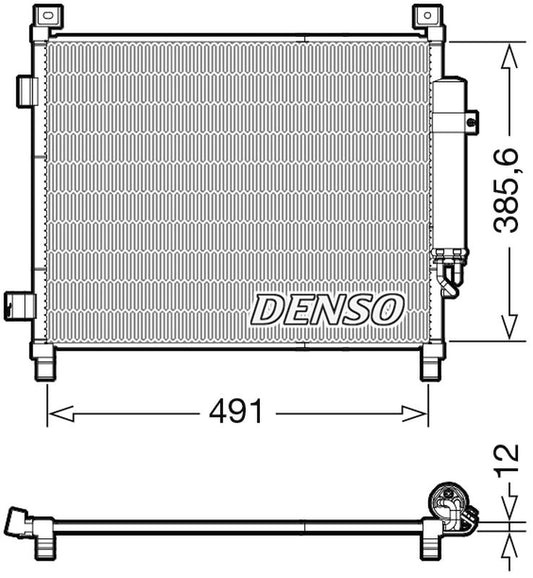 Denso Aircon Condenser DCN46031