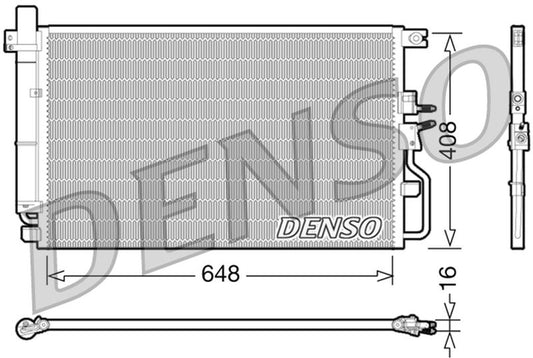 Denso Aircon Condenser DCN47003