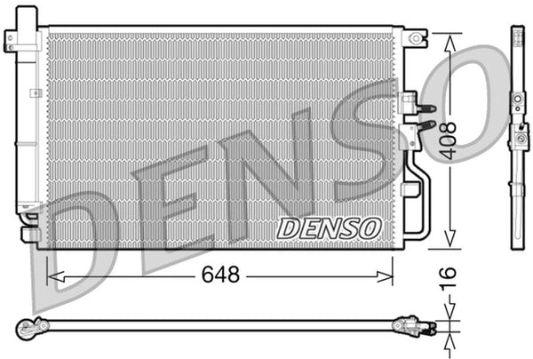 Denso Aircon Condenser DCN47003
