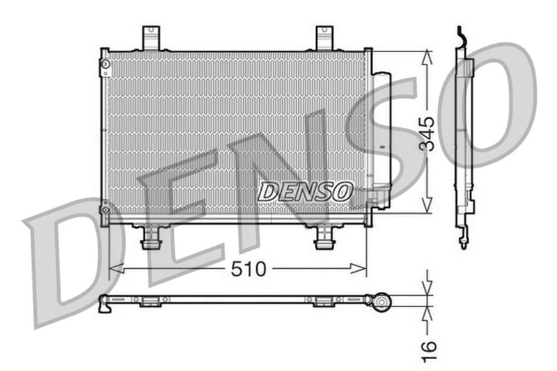 Denso Aircon Condenser DCN47010