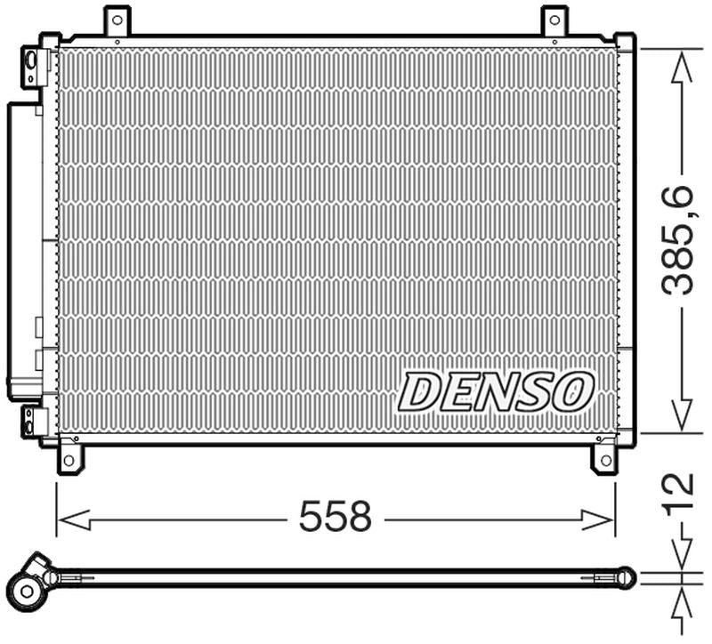 Denso Aircon Condenser DCN47012