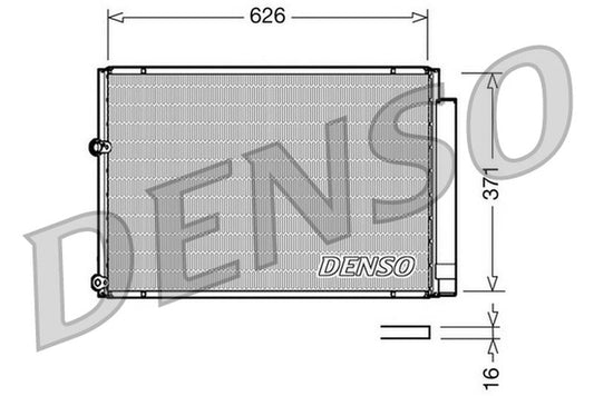 Denso Aircon Condenser DCN50018
