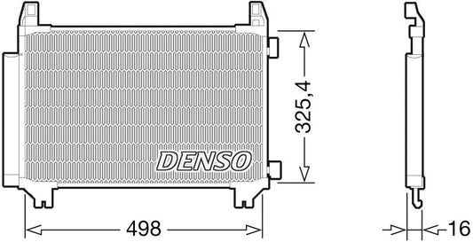 Denso Aircon Condenser DCN50028