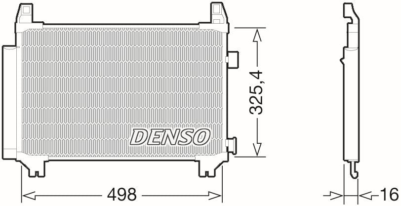 Denso Aircon Condenser DCN50029
