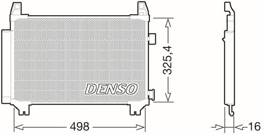 Denso Aircon Condenser DCN50029
