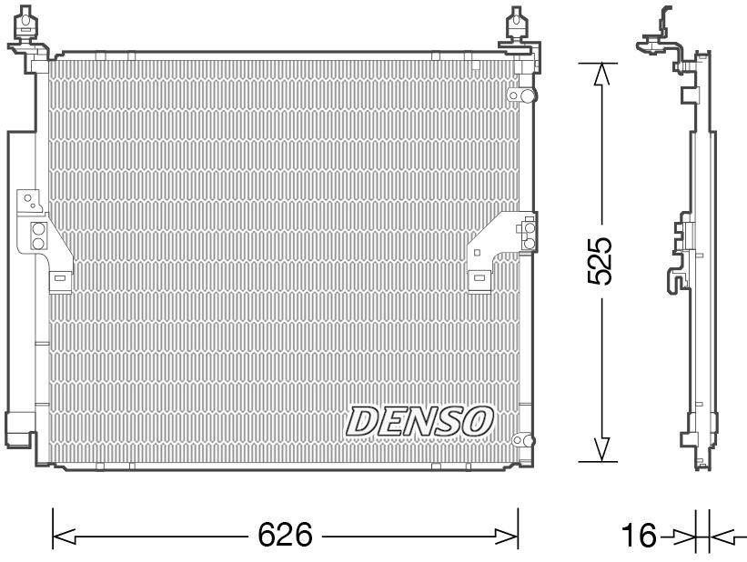 Denso Aircon Condenser DCN50034
