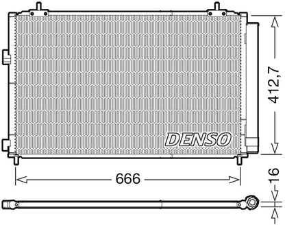 Denso Aircon Condenser DCN50059