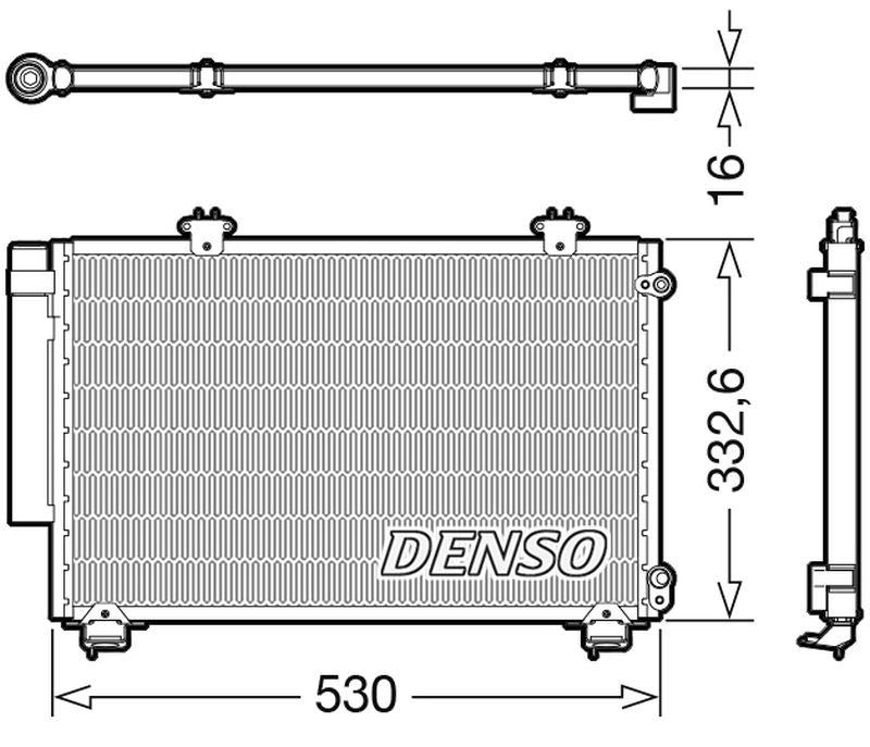Denso Aircon Condenser DCN50060