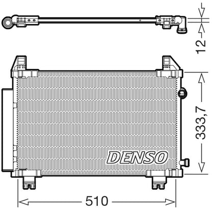 Denso Aircon Condenser DCN50062