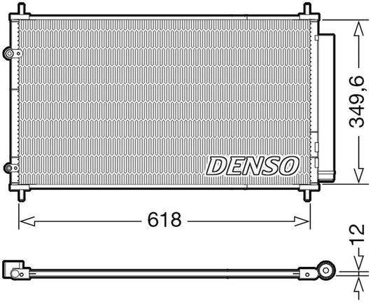 Denso Aircon Condenser DCN50117
