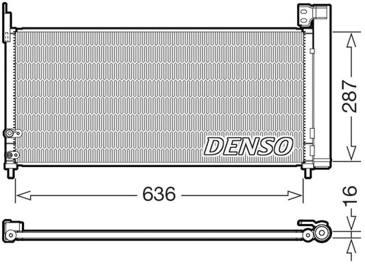 Denso Aircon Condenser DCN50122